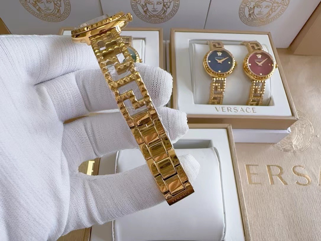 Replica Versace 904l Stainless Steel Quartz Watch 28MM