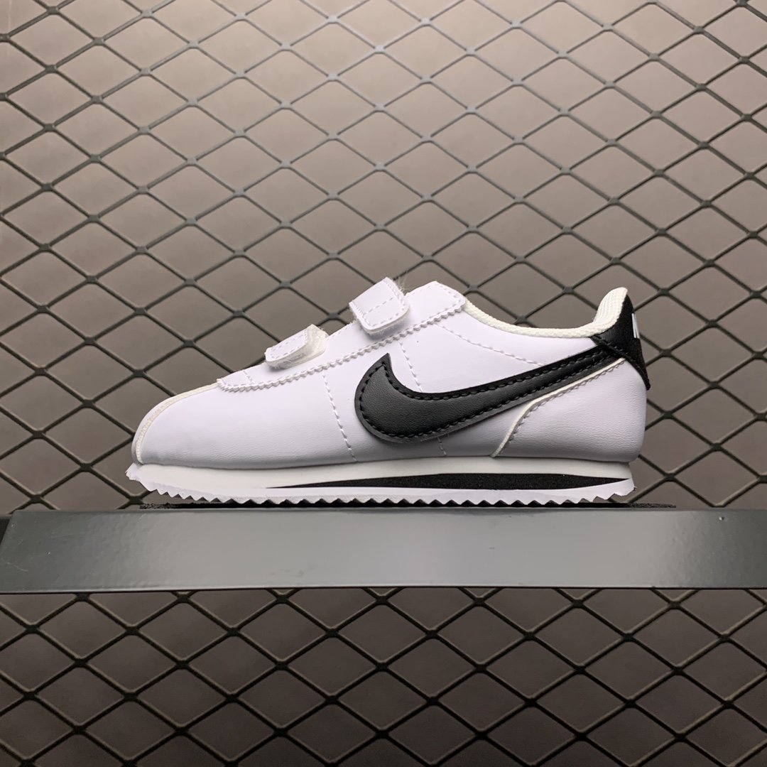Replica Nike Shoe YOUTH Nike Cortez Basic White 22-37