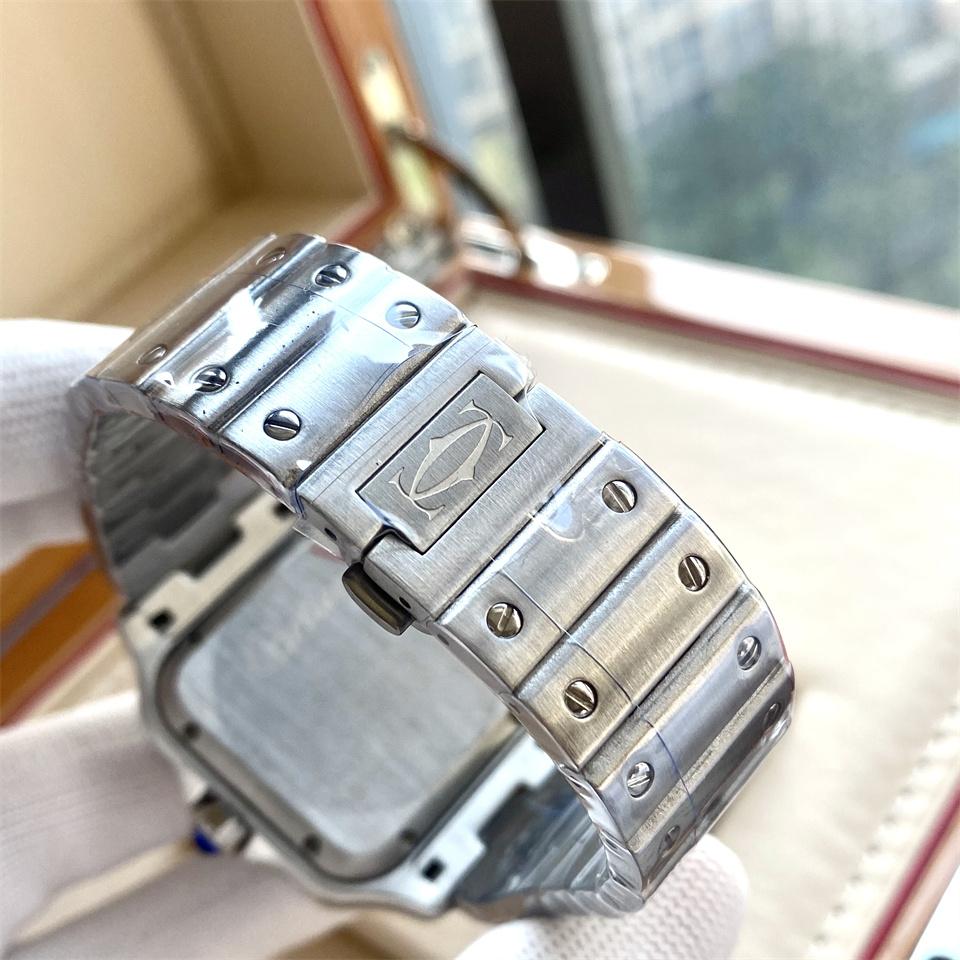 Replica Cartier Santos 904l Stainless Steel Automatic Mechanical Watch 38mm