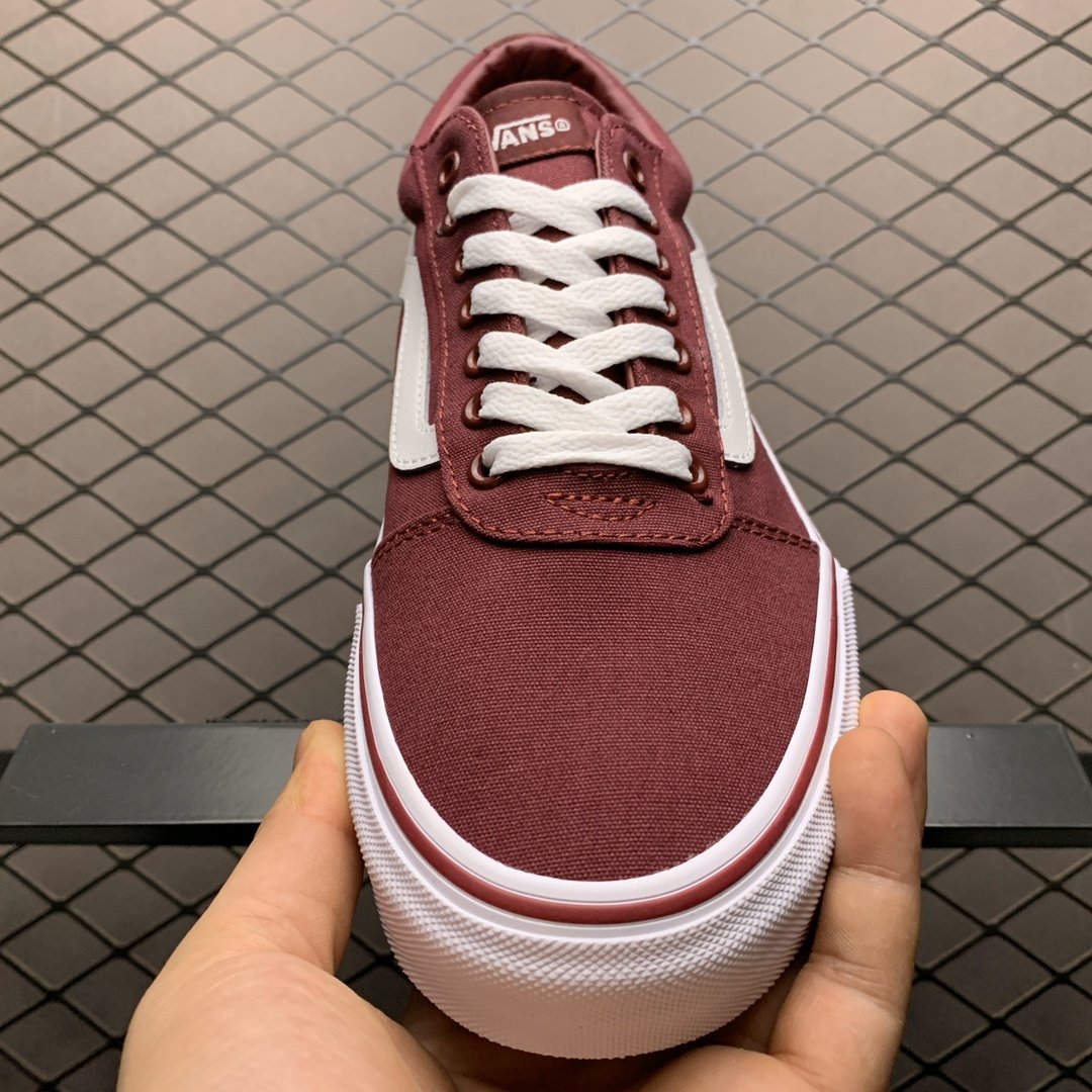Replica Vans Shoe Vans Ward Red wine 35-44