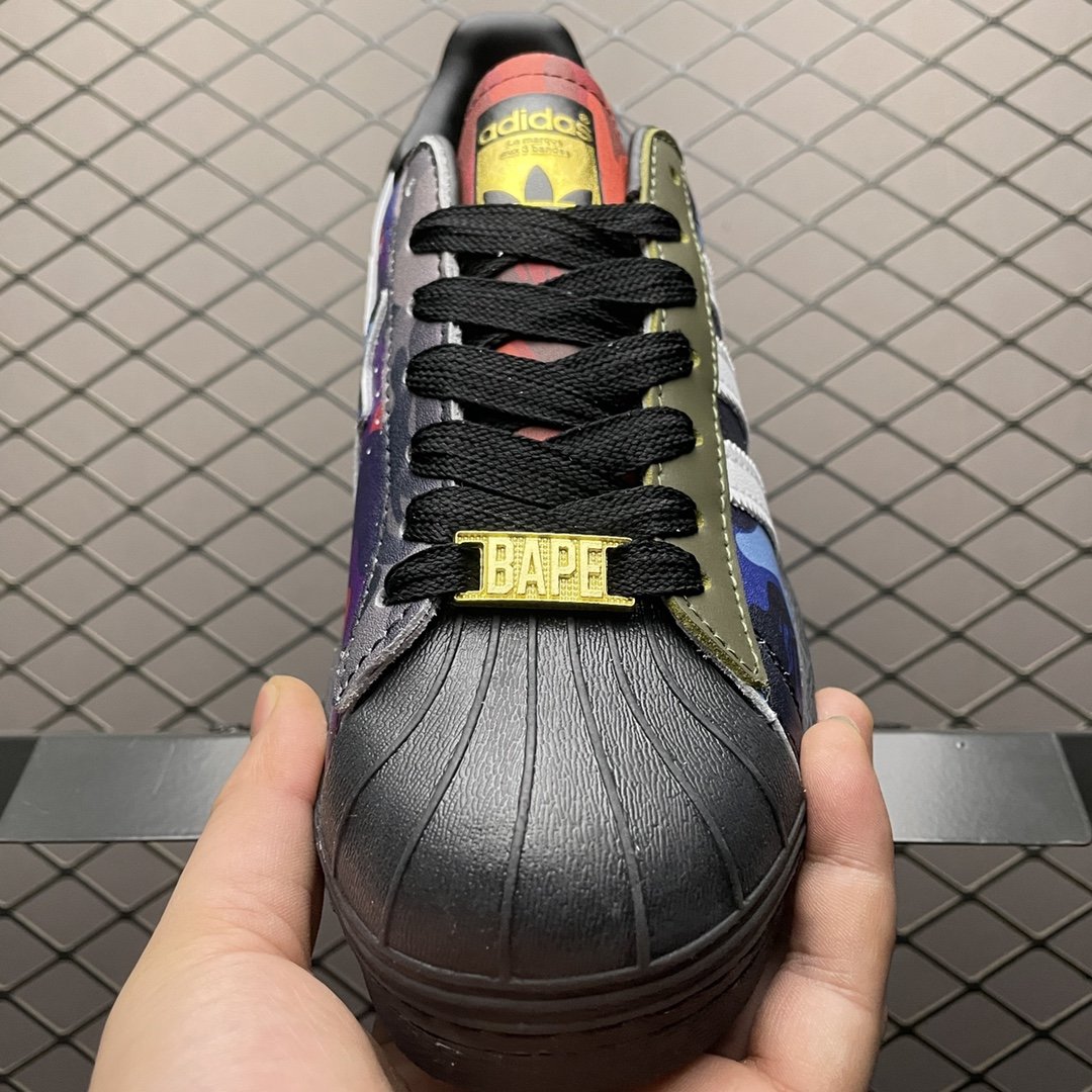 Replica Bape Shoe Bape x Adidas Superstar GZ8982 SIZE 35-45
