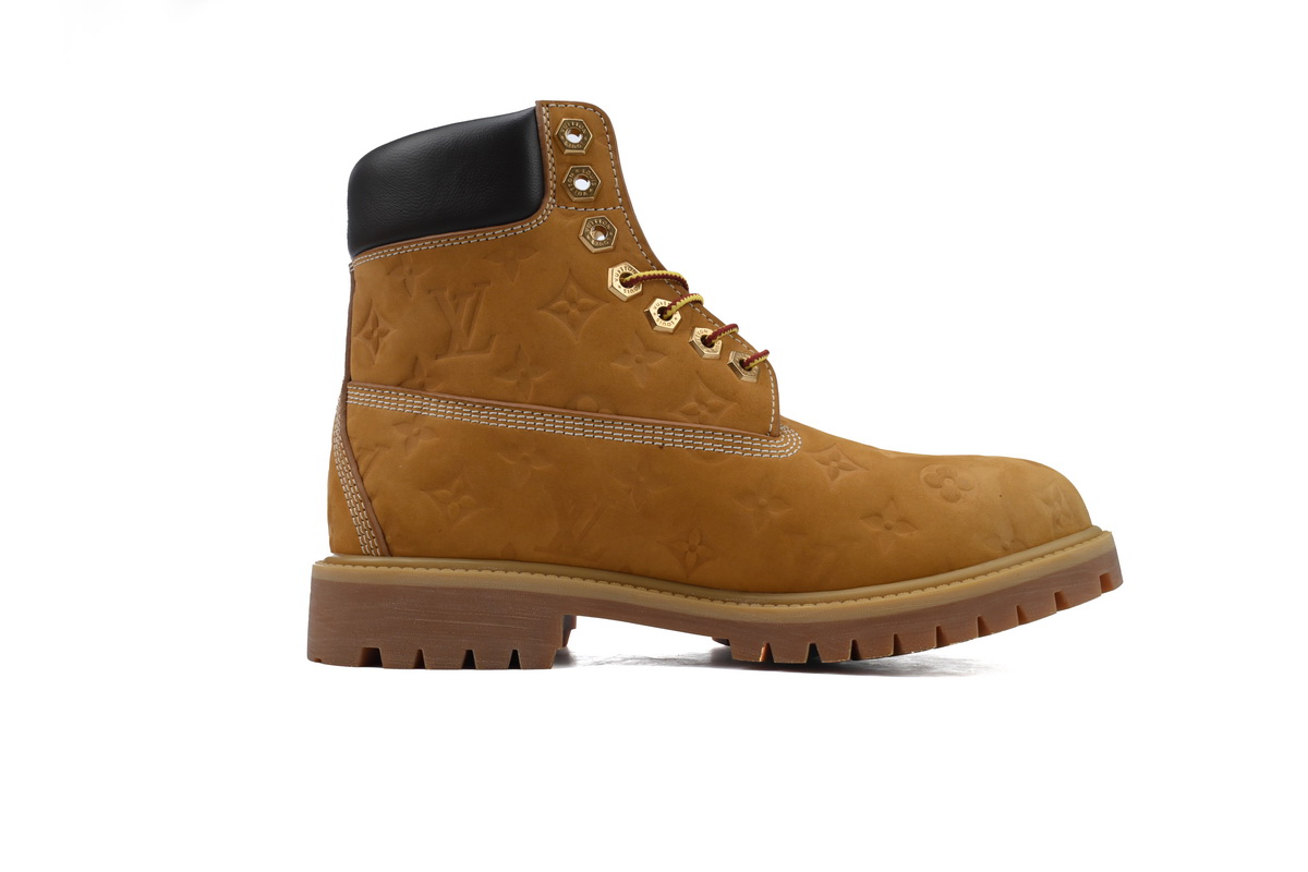 Replica LV Shoe 1AD7YN LV x Timberland 6-In Ankle Boot