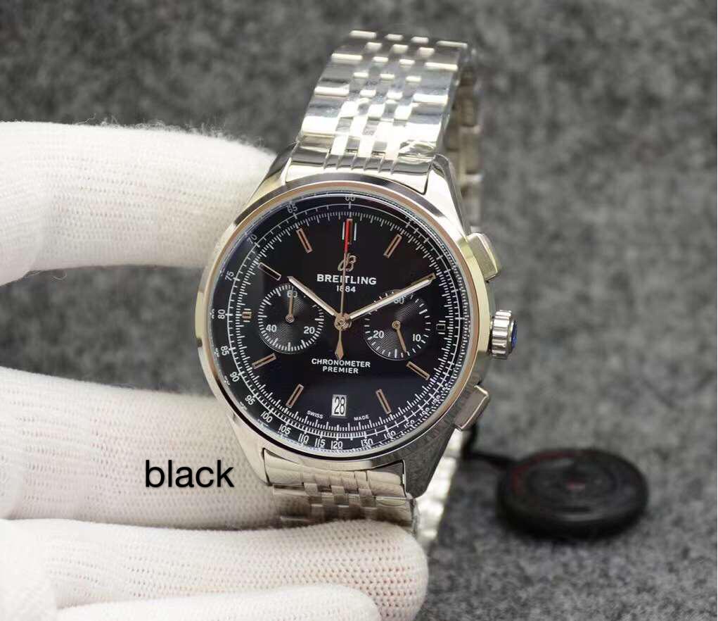 Replica BREITLING 904l Stainless Steel Quartz Watch 42MM