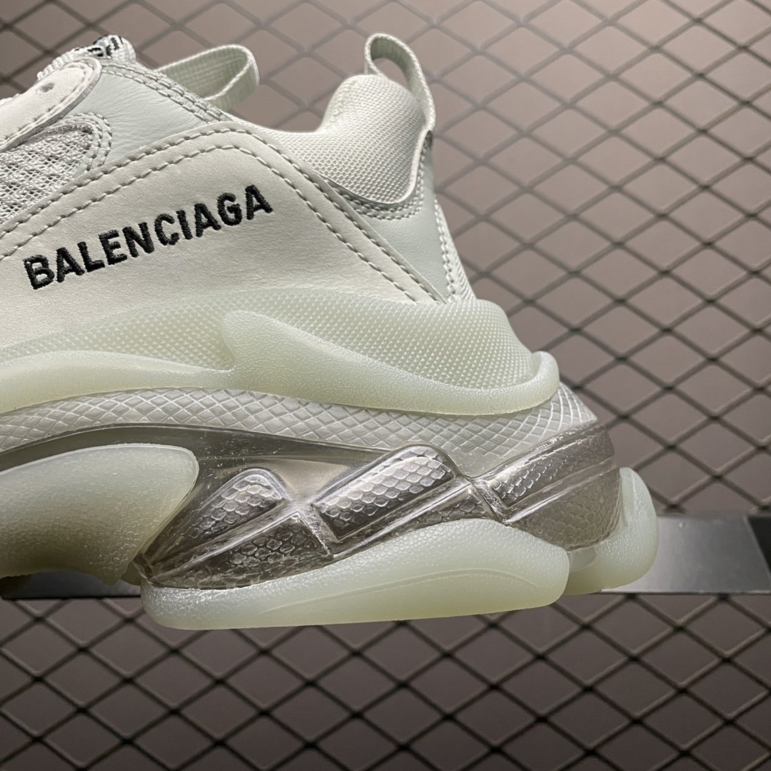 Replica Balenciaga Shoe Balenciaga Triple S Clear Solo Sneaker 544351 Size 35-45 1040