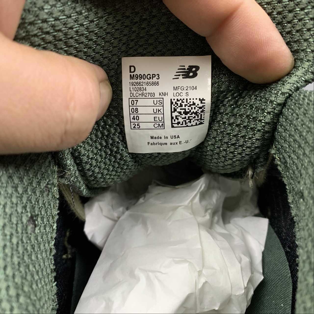 Replica New Balance Shoe New Balance NB990  M990GP3  36 -45