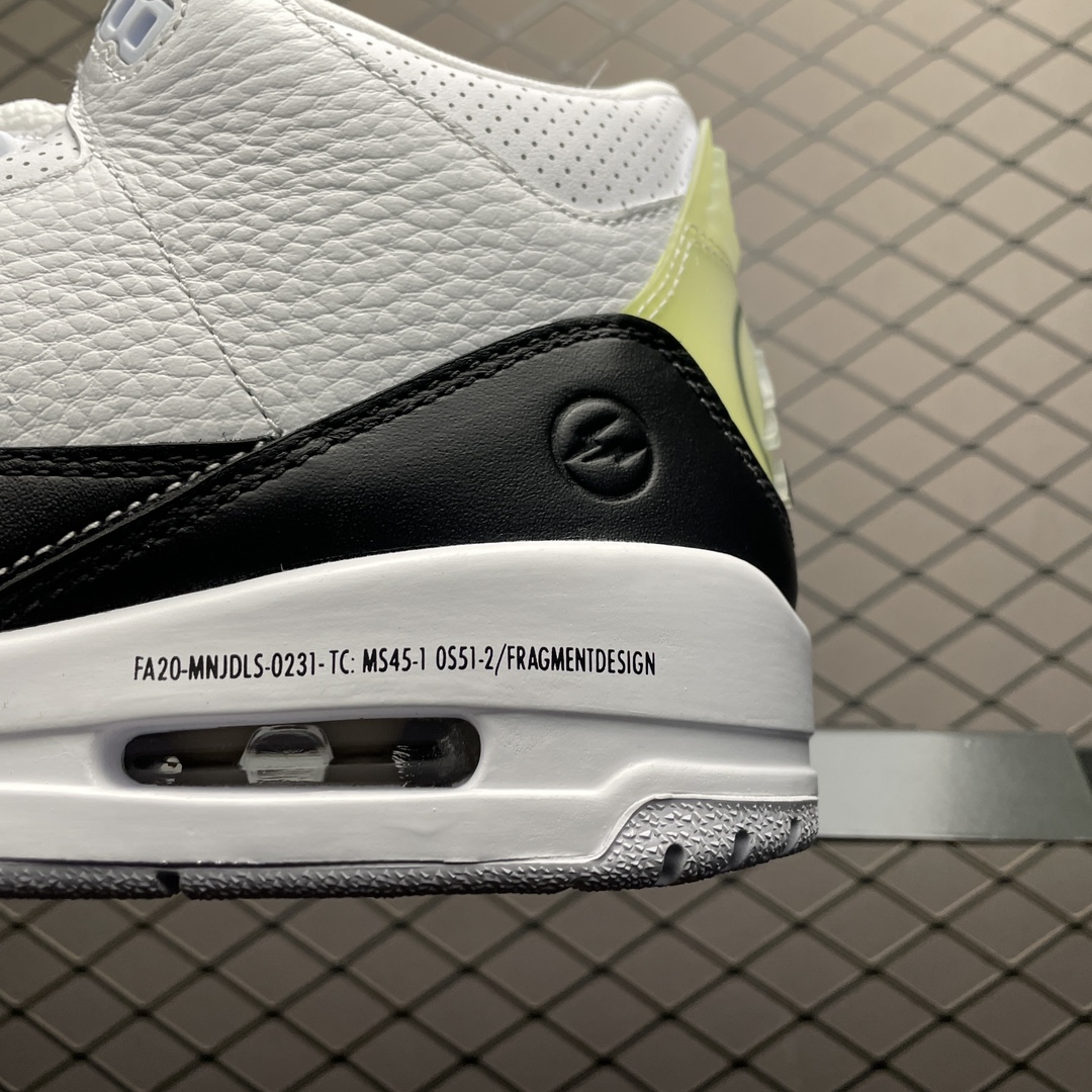 Replica Air Jordan Shoe Fragment Design x Air Jordan 3 AJ3 DA3595-100 Size 40-47.5