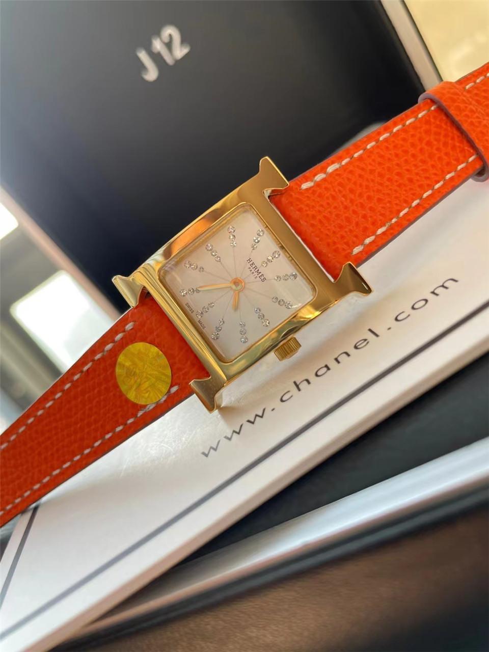 Replica Hermes 904l Stainless Steel Quartz Watch 21MM