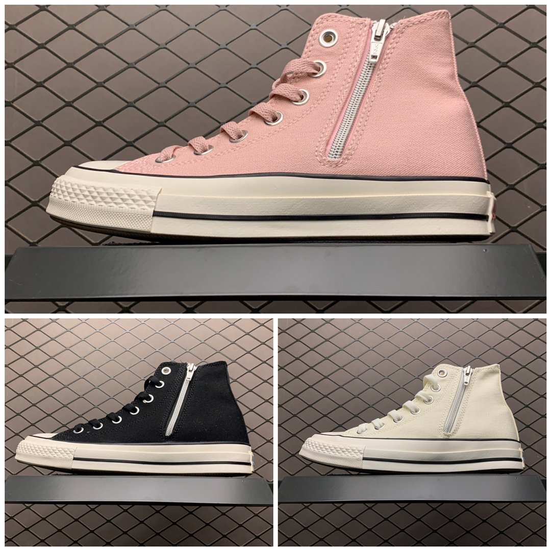 Replica Converse Shoe Converse All-star Side zip BLACK 35-39