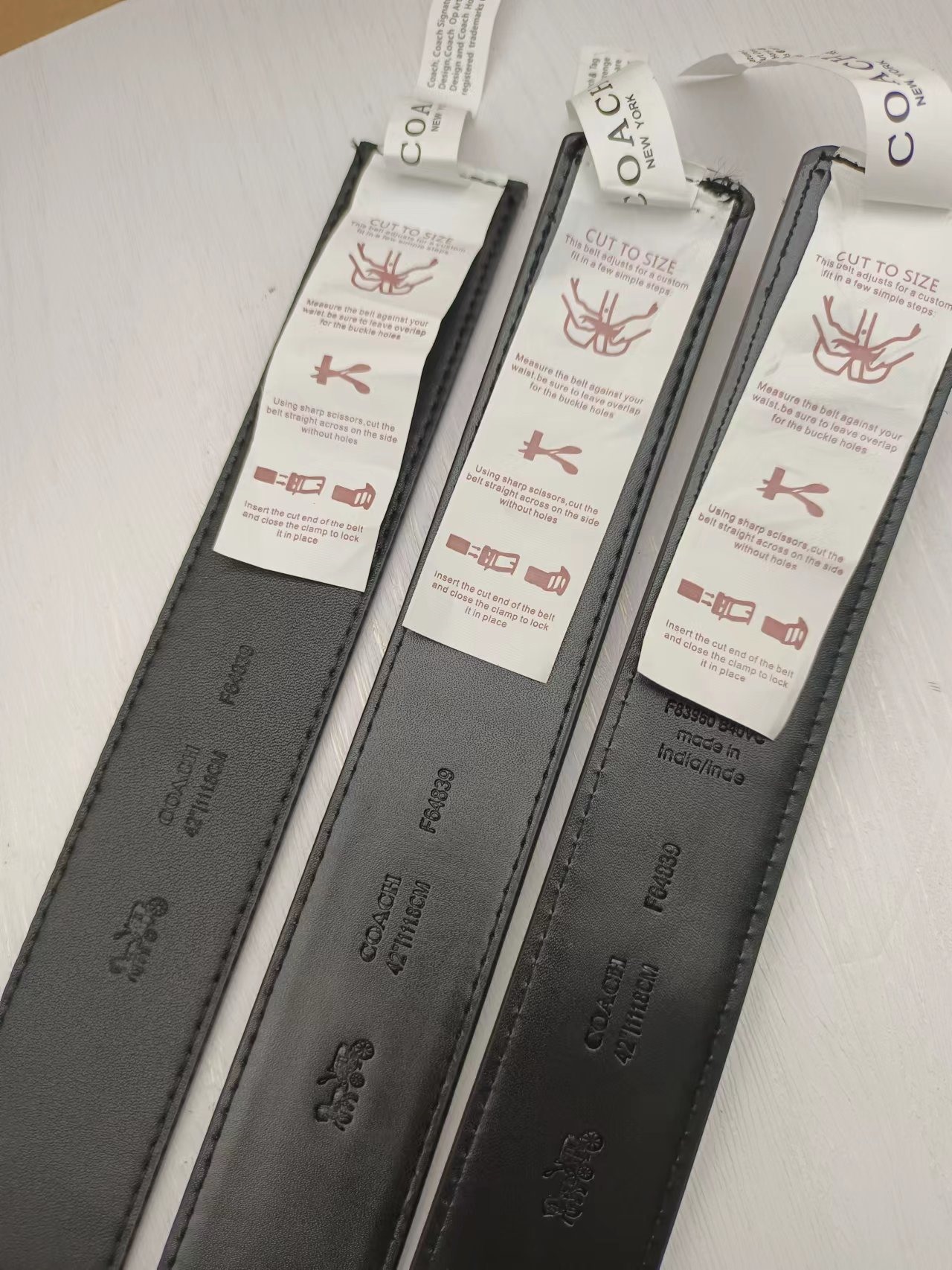 Replica COACH belt