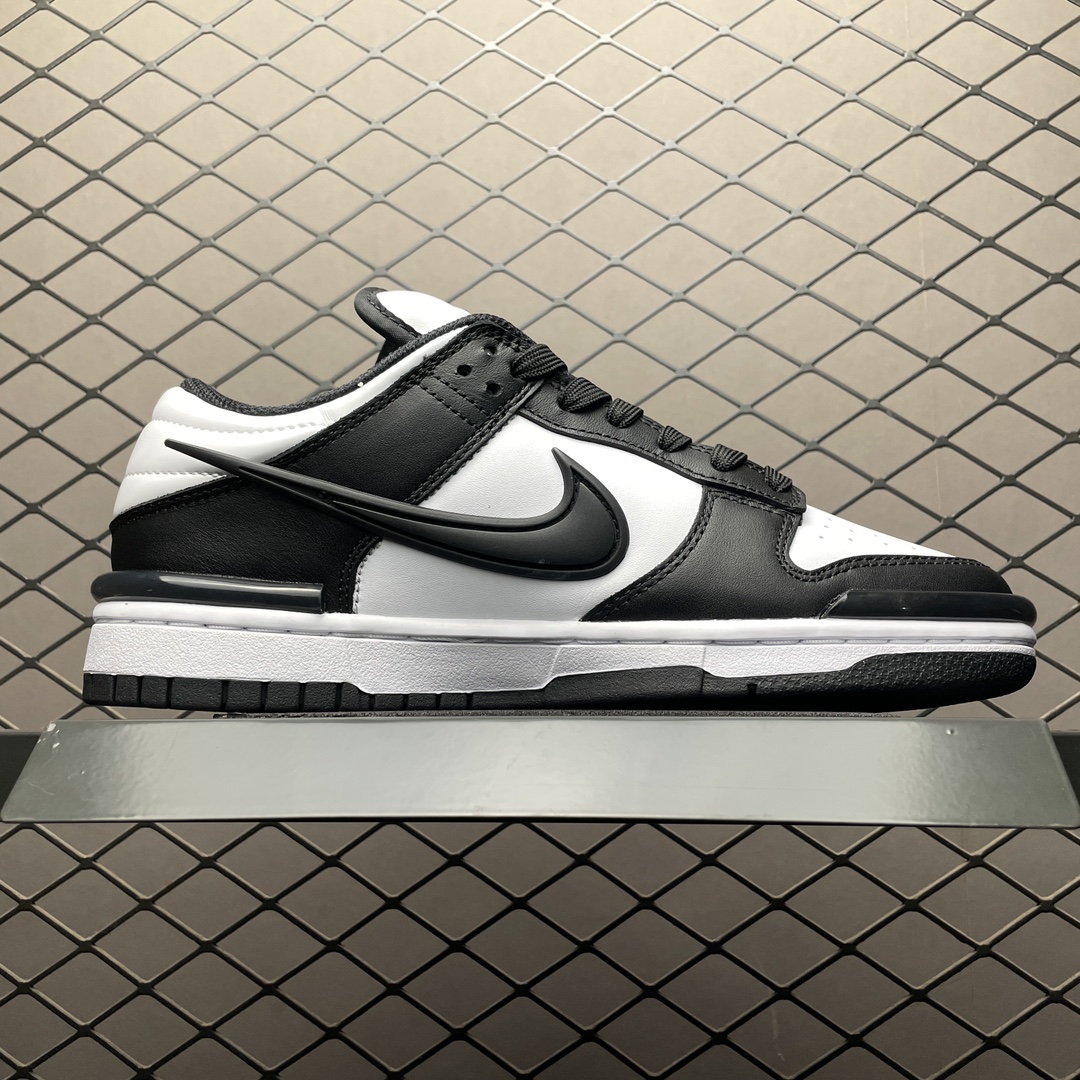 Replica Nike Dunk SB Shoe Nike Dunk Low Twist Panda 2.0 DZ2794-001 size 36-47.5