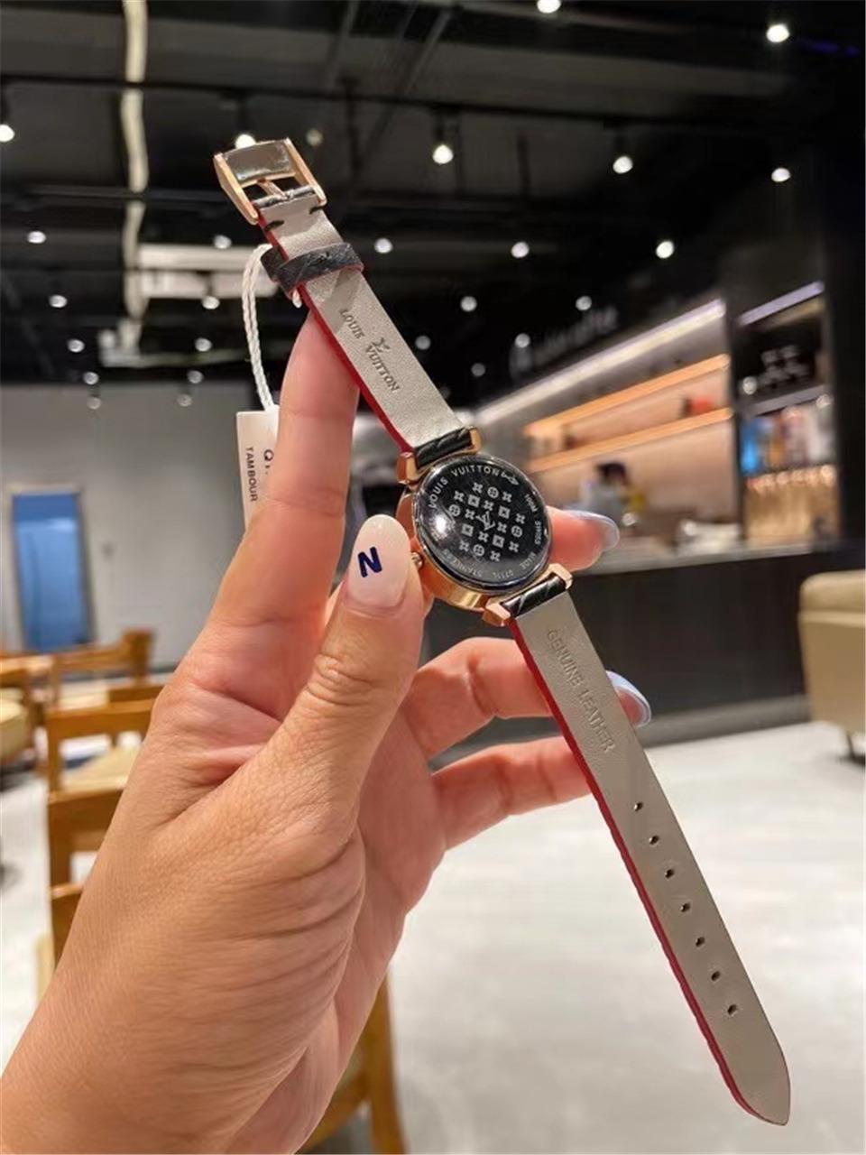 Replica LOUIS VUITTON LV 904l Stainless Steel Quartz Watch 36MM