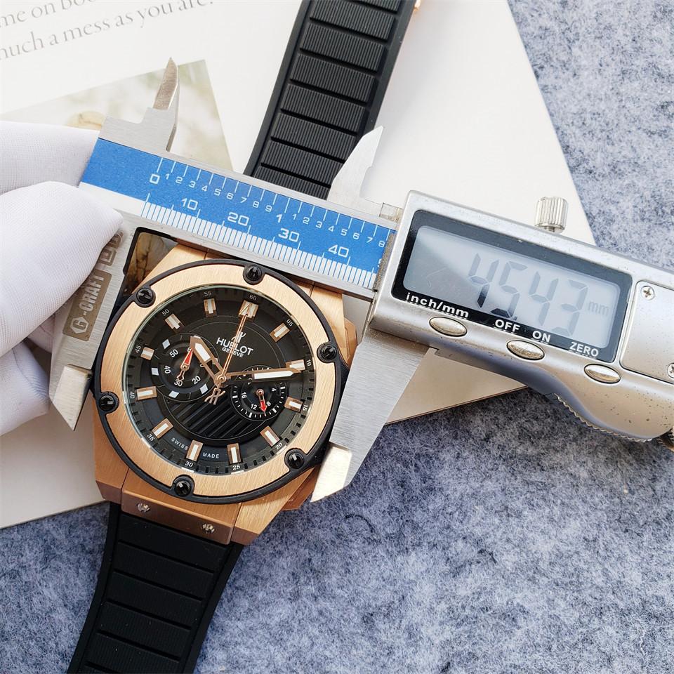 Replica Hublot 904l Stainless Steel Quartzl Watch 45MM