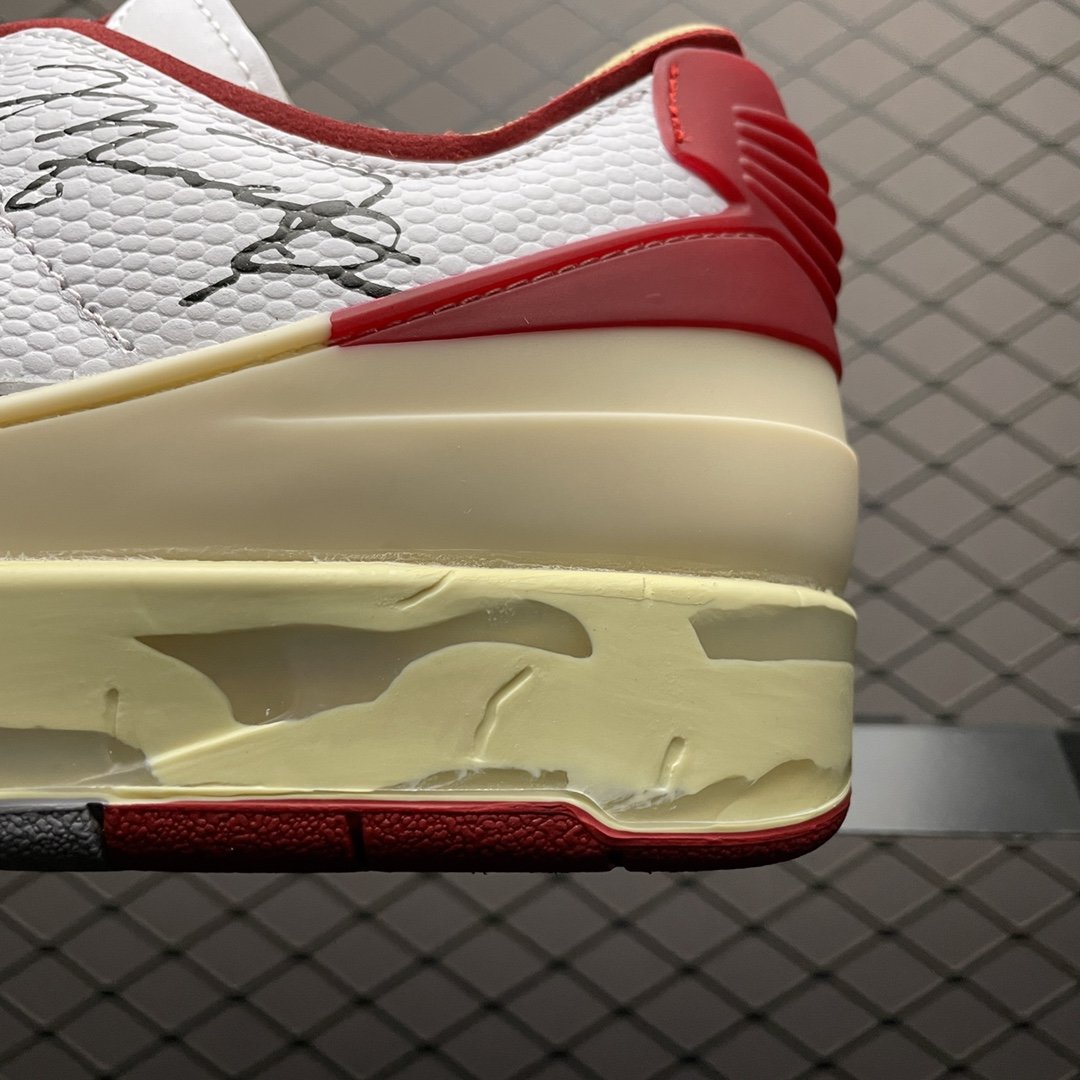 Replica OFF White Shoe Off-White x Air Jordan 2 LowDJ4375-10640-46