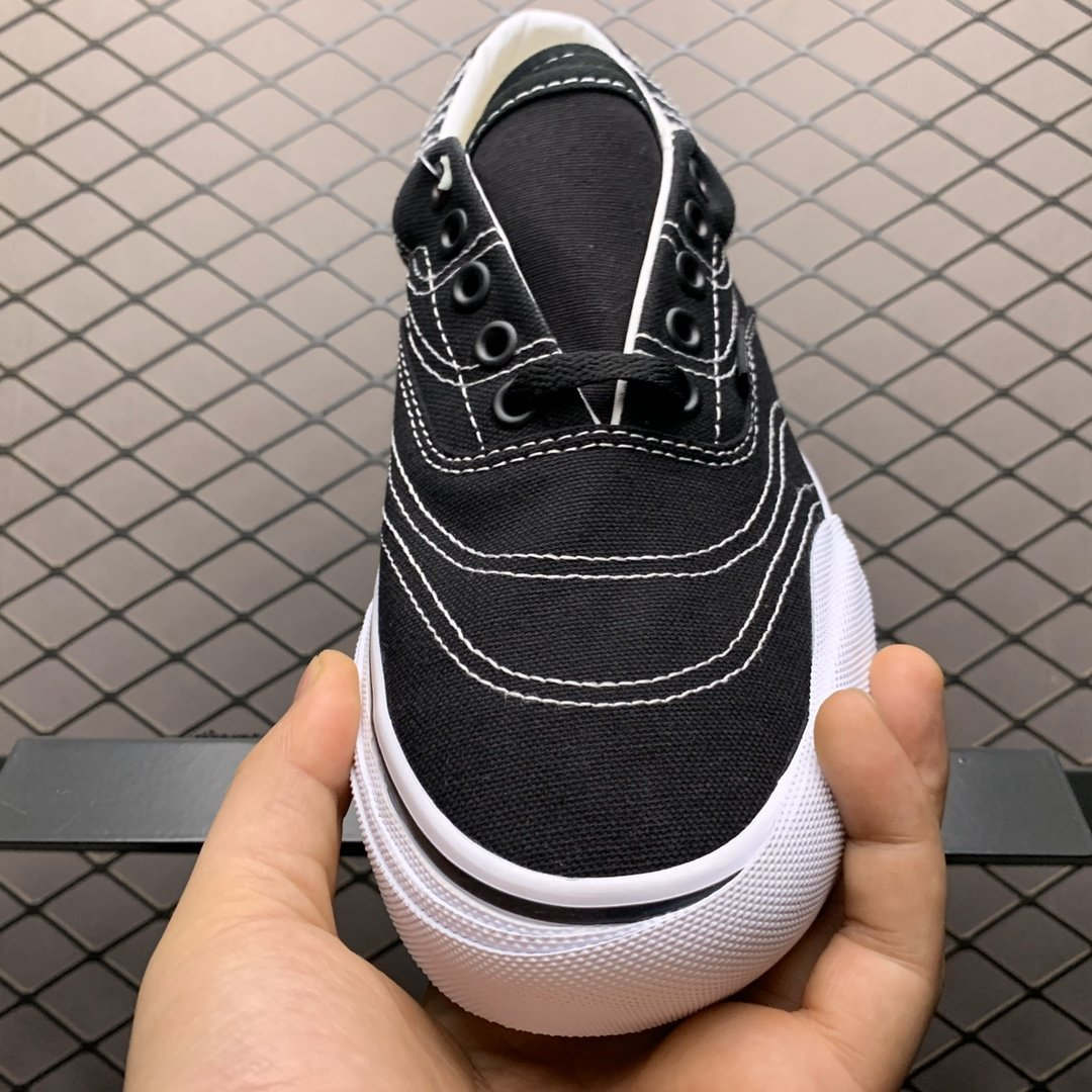 Replica Vans Shoe Vans Era 3ra BLACK WHITE 35-44