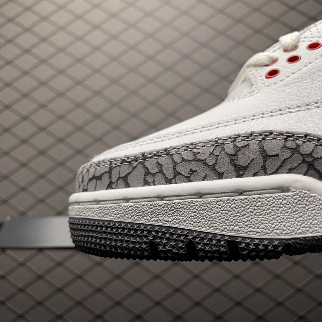 Replica Air Jordan Shoe Air Jordan 3 White Cement DN3707-100 Size 36-47.5