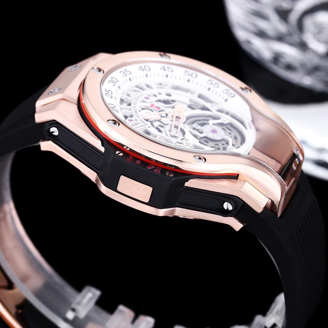 Replica Hublot 904l Stainless Steel Automatic Mechanical Watch 44MM