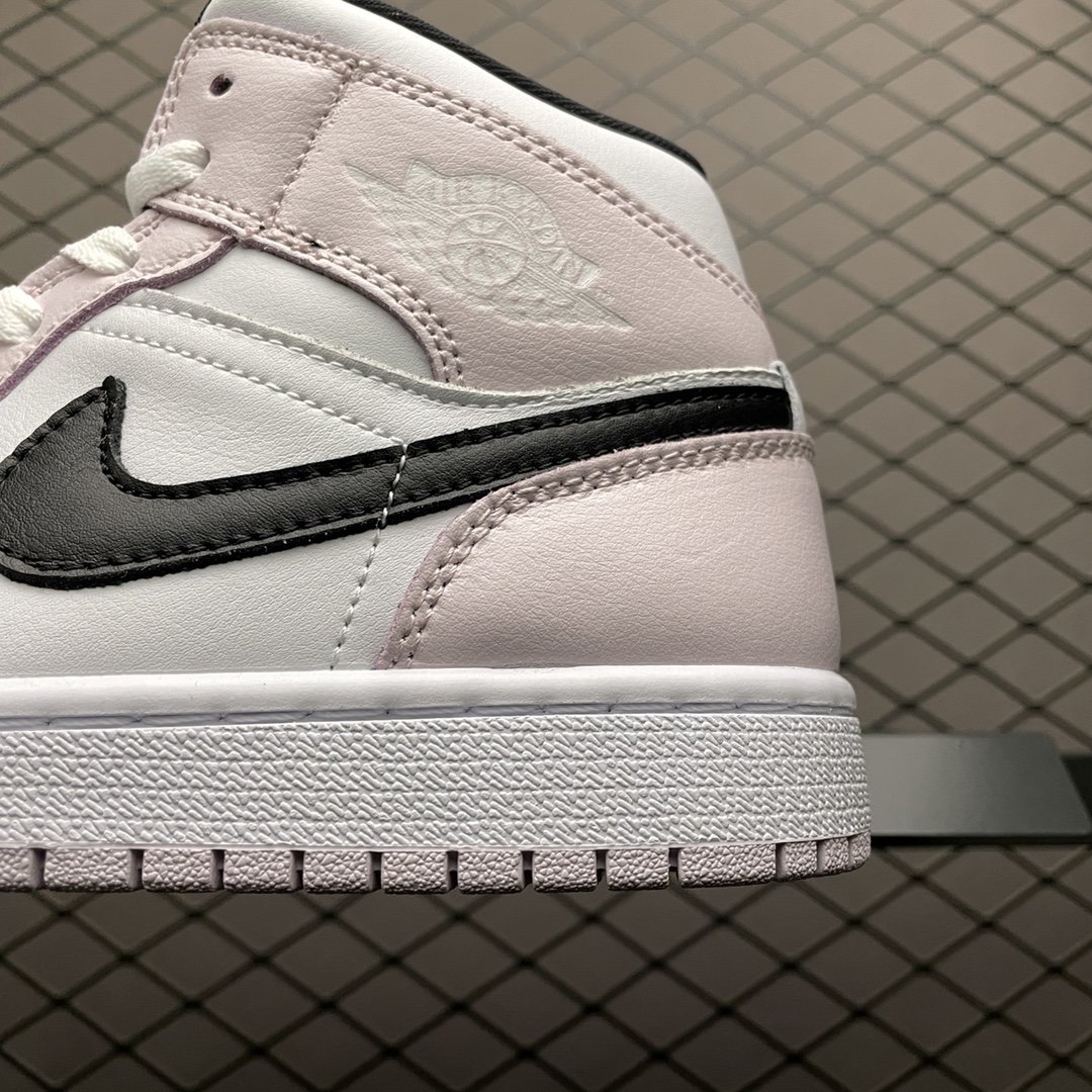 Replica Air Jordan Shoe Air Jordan 1 Mid Barely Rose BQ6472-500 36-40