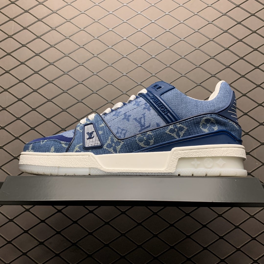Replica Louis Vuitton Shoe Louis Vuitton LV Trainer 39-45