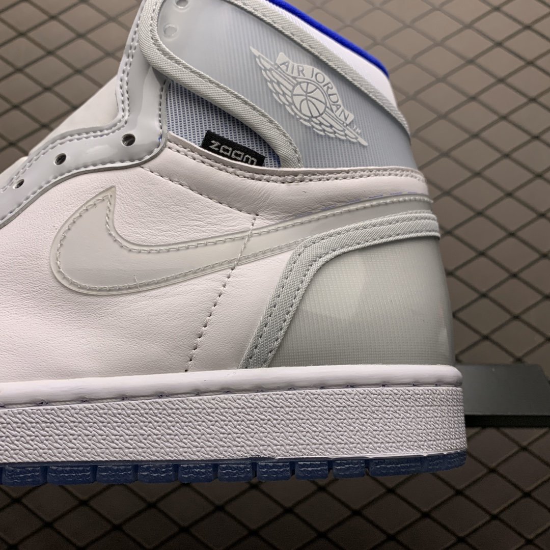 Replica Air Jordan Shoe Air Jordan 1 High Zoom Racer Blue AJ1 CK6637-104 40-47