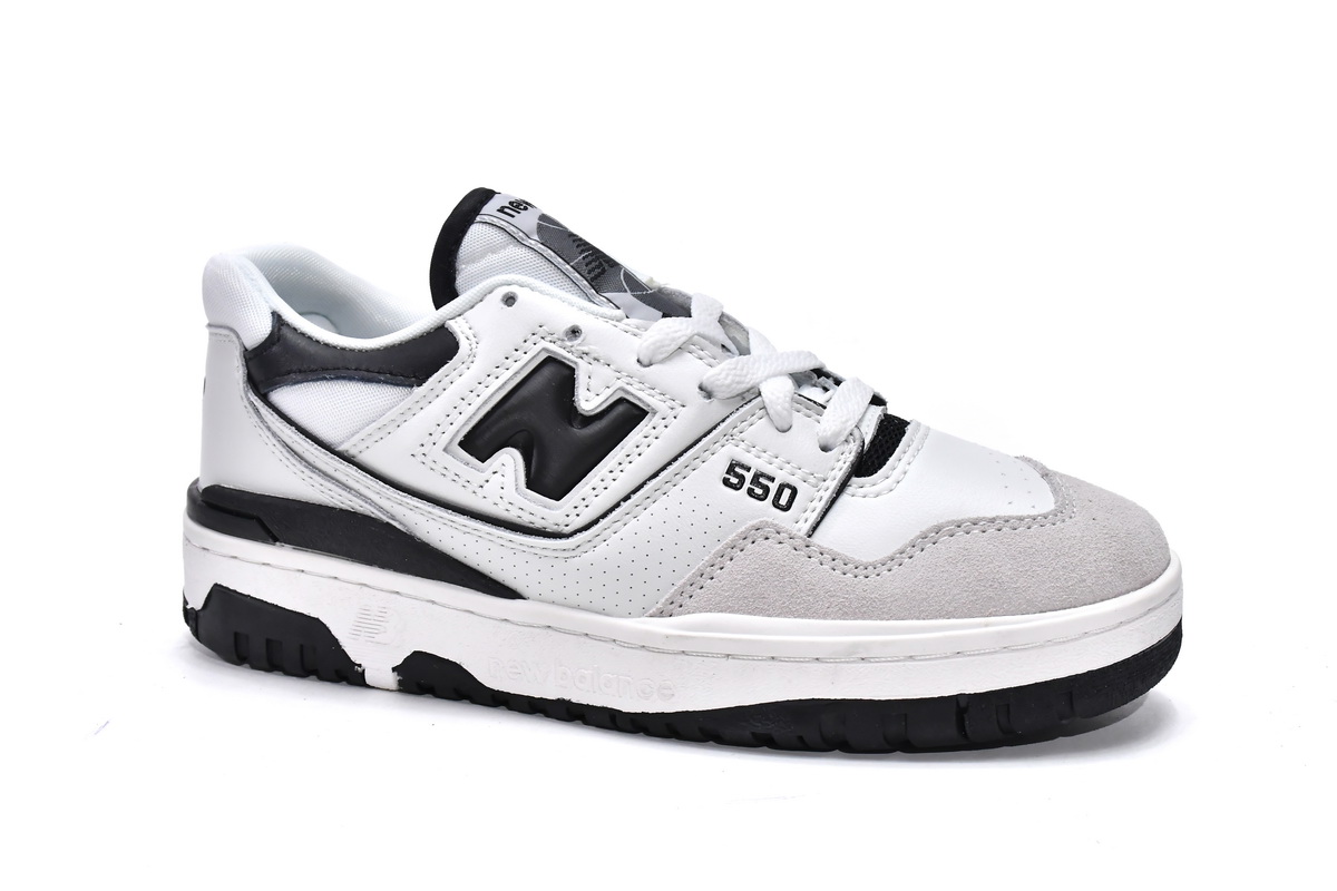 Replica New Balance Shoe BB550LM1 New Balance 550 Sea Salt Black