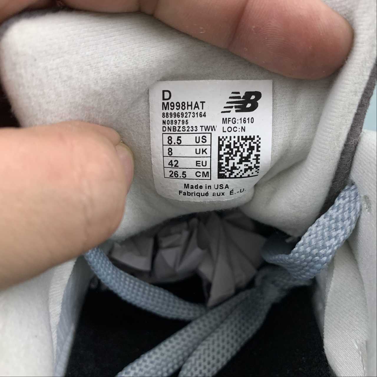 Replica New Balance Shoe New Balance NB998 M998HAT   39.5 40 40.5 41.5 42 42.5 43 44