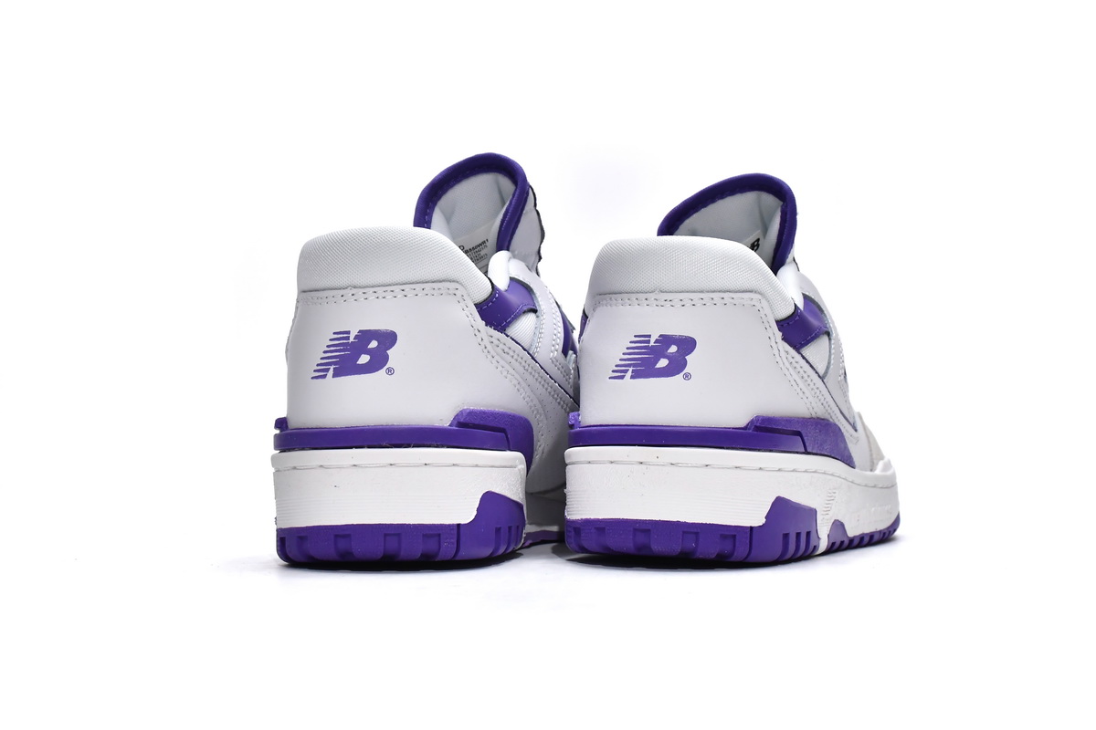 Replica New Balance Shoe BB550WR1 New Balance 550 White Purple