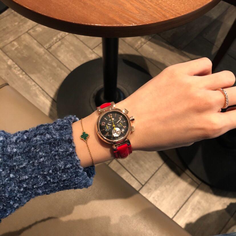 Replica LOUIS VUITTON LV 904l Stainless Steel Quartz Watch 33MM