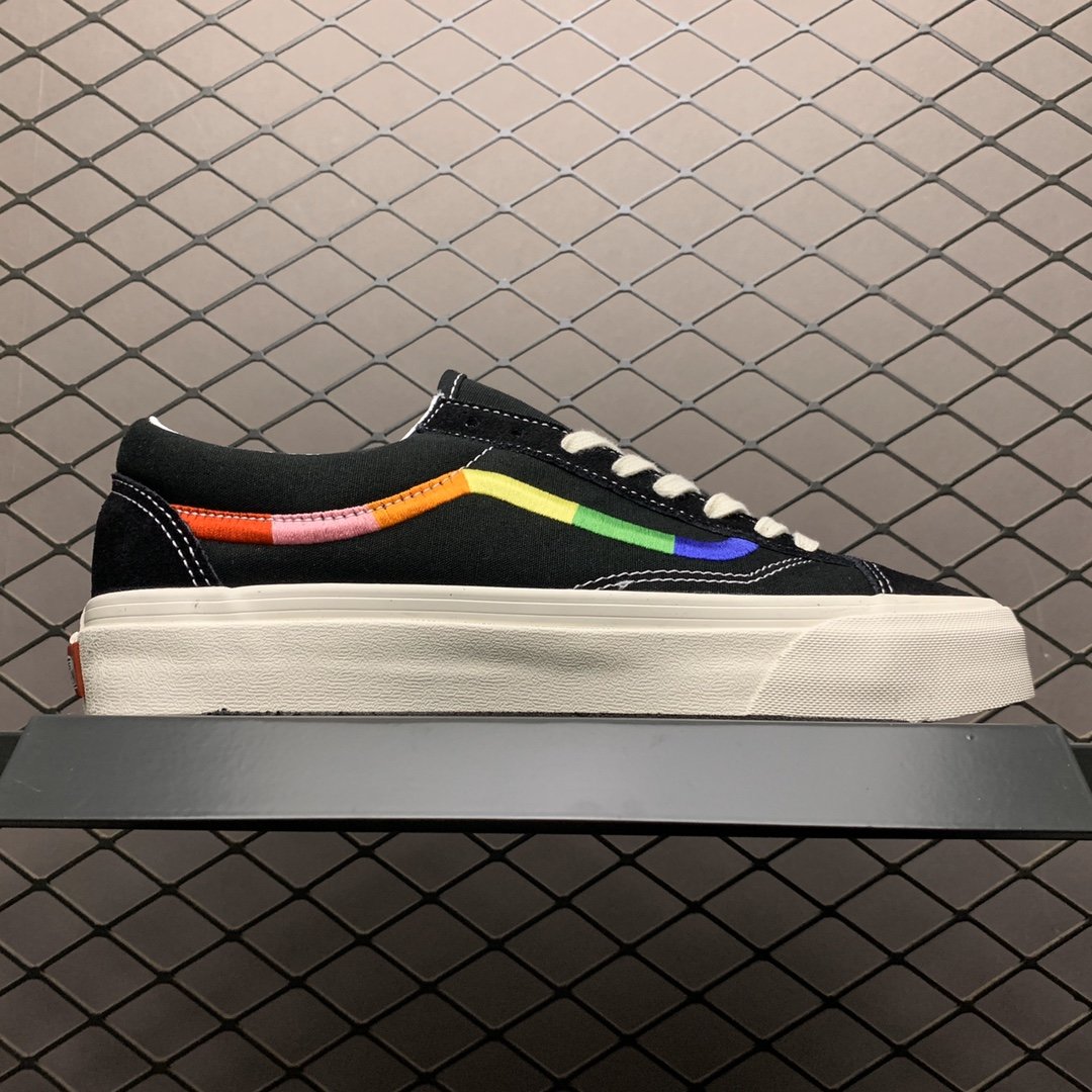 Replica Vans Shoe Vans OG Style 36 LX RAINBOW 35-44