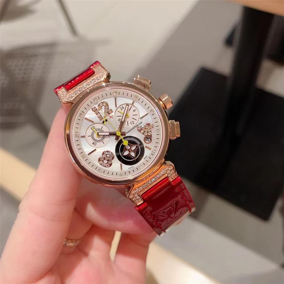 Replica LOUIS VUITTON LV 904l Stainless Steel Quartz Watch 33MM