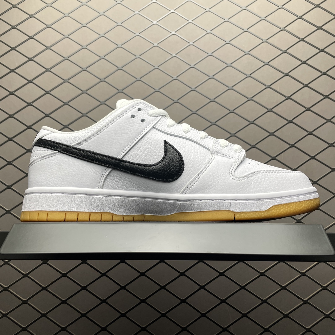 Replica Nike Dunk SB Shoe S Nike SB Dunk Low PRO White Gum CD2563-101 Size 36-47.5