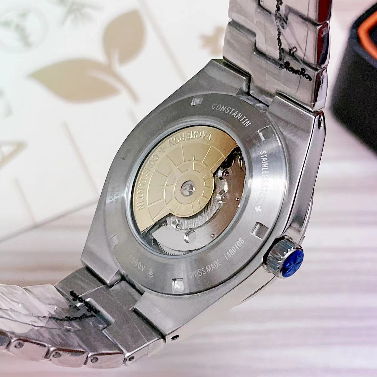 Replica Vacheron Constantin 904l Stainless Steel Automatic Machine Watch 40MM