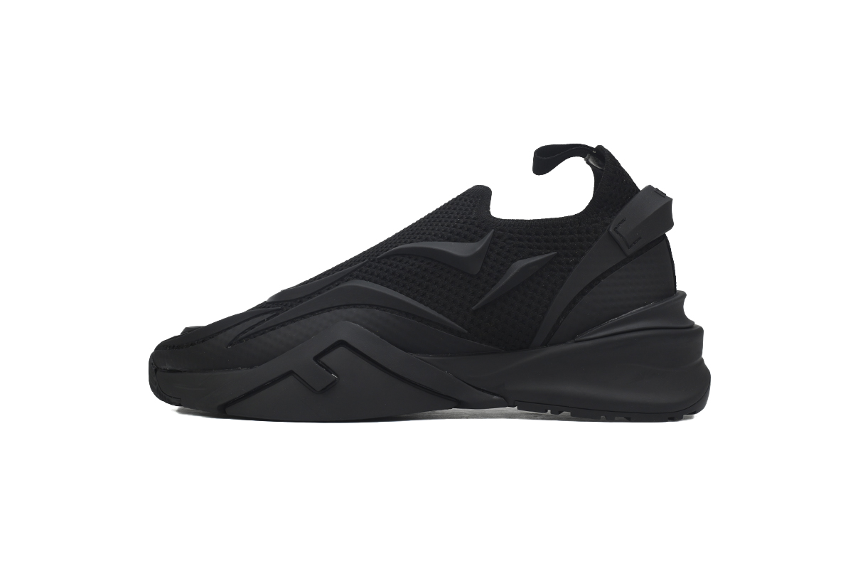 Replica Fendi Shoe Fendi Flow Black