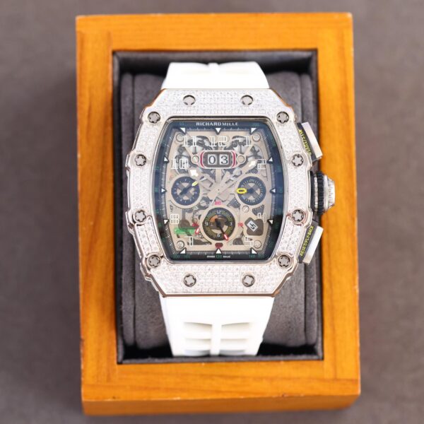 Replica Richard Mille 904l Stainless Steel Automatic Machine Watch 42MM