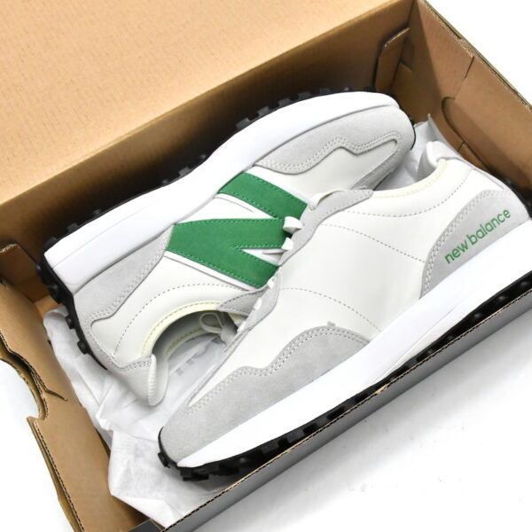 Replica New Balance Shoe WS327LG New Balance 327 White Green