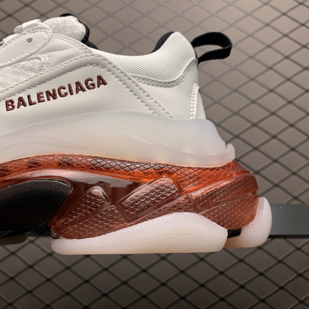 Replica Balenciaga Shoe Balenciaga Triple S 3.0 WHITE RED 35-45