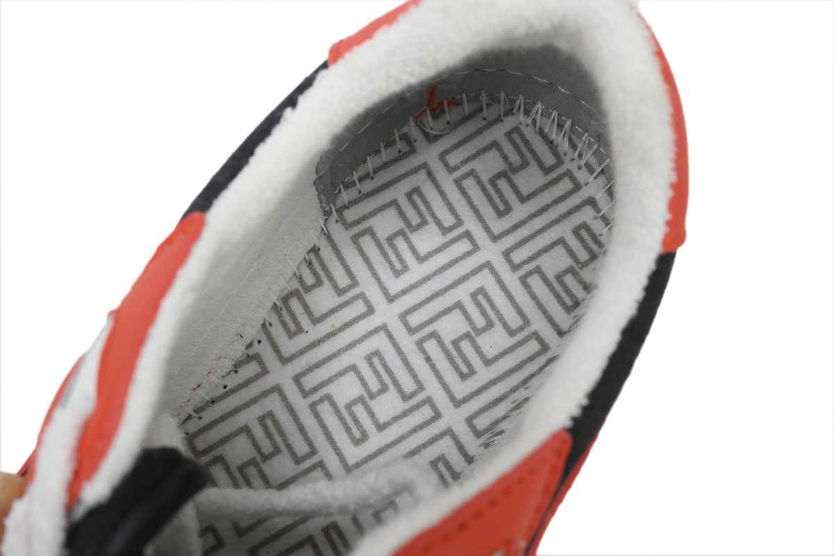 Replica Fendi Shoe  Fendi Match Grey Red