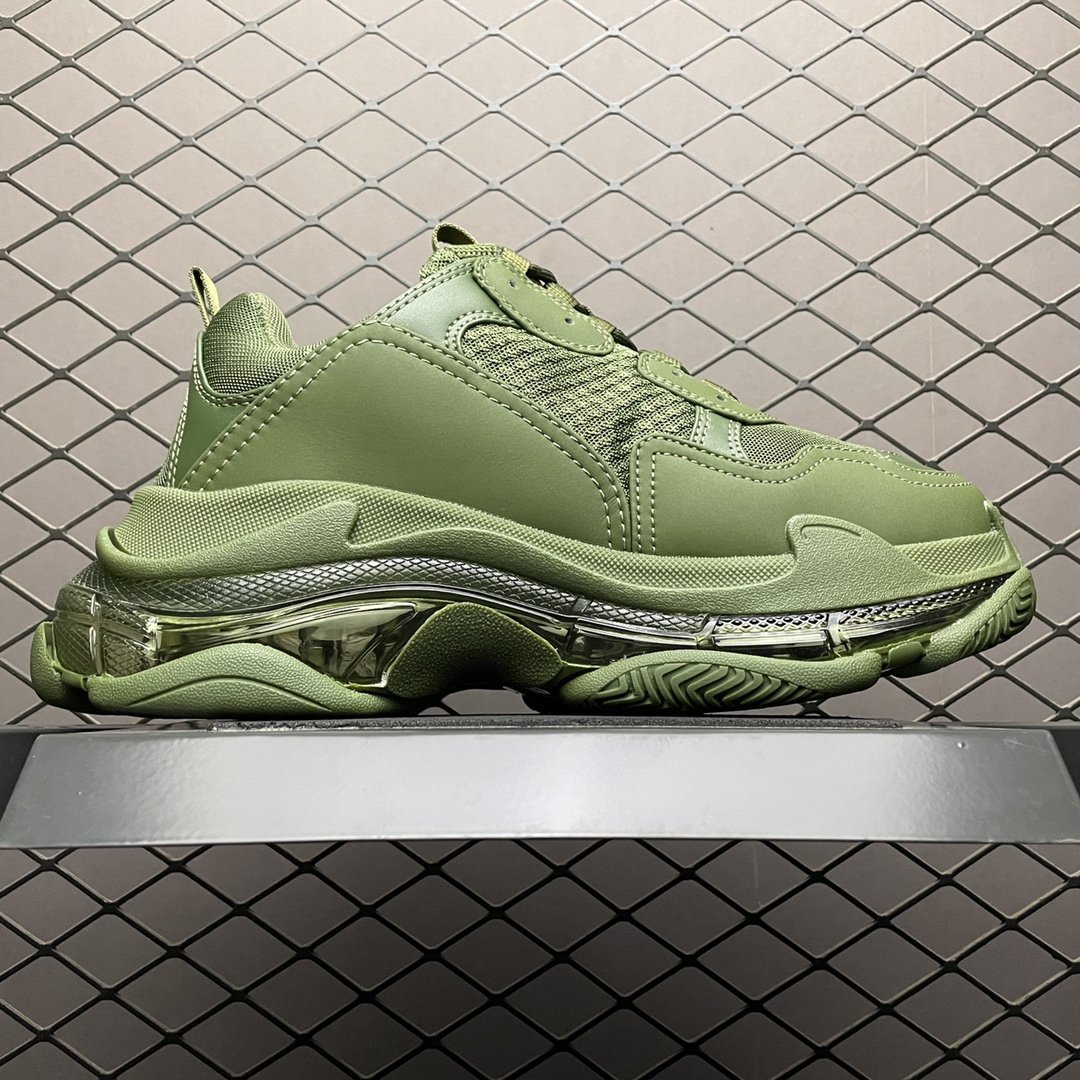 Replica Balenciaga Shoe Balenciaga Triple S 3.0 GREEN 35-46