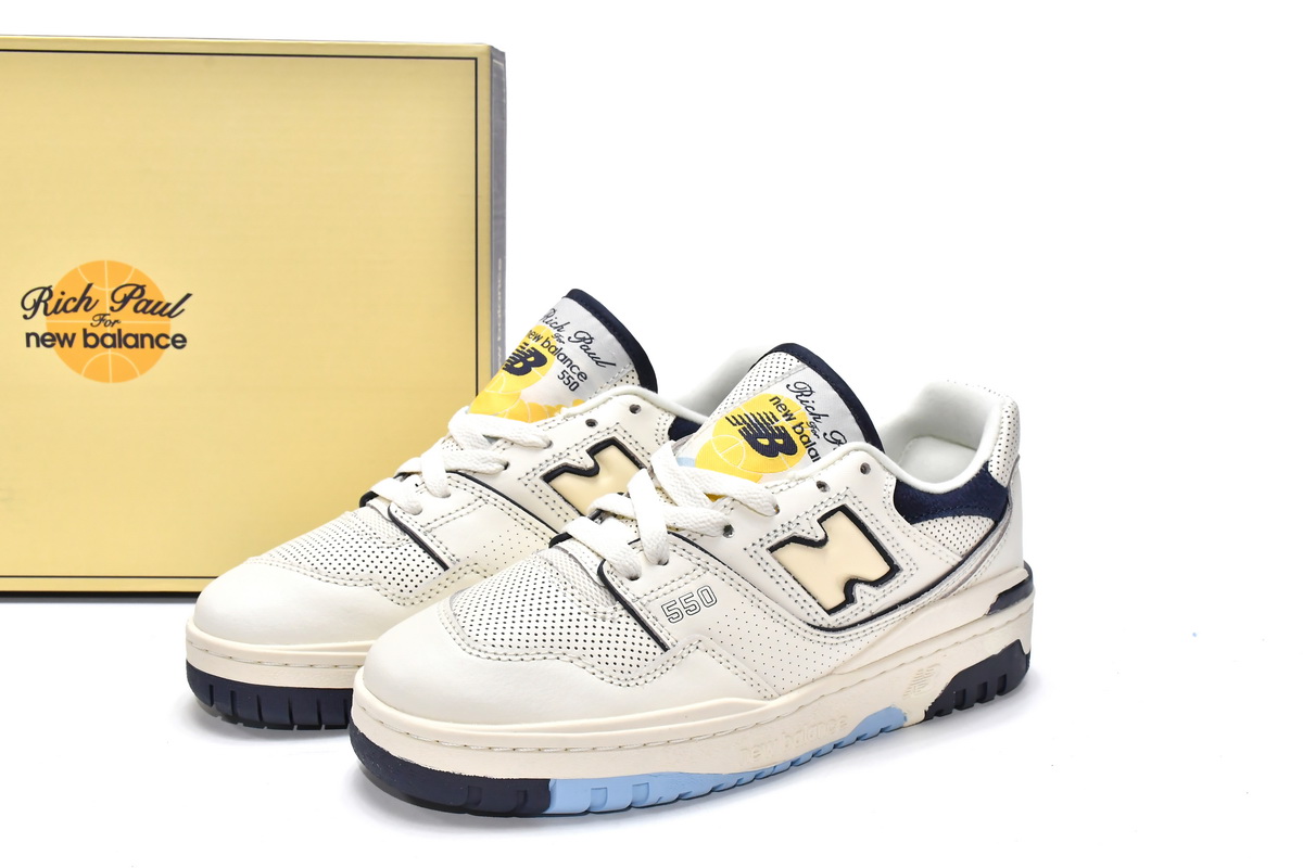 Replica New Balance Shoe BB550RP1 Rich Paul x New Balance 550 Multi