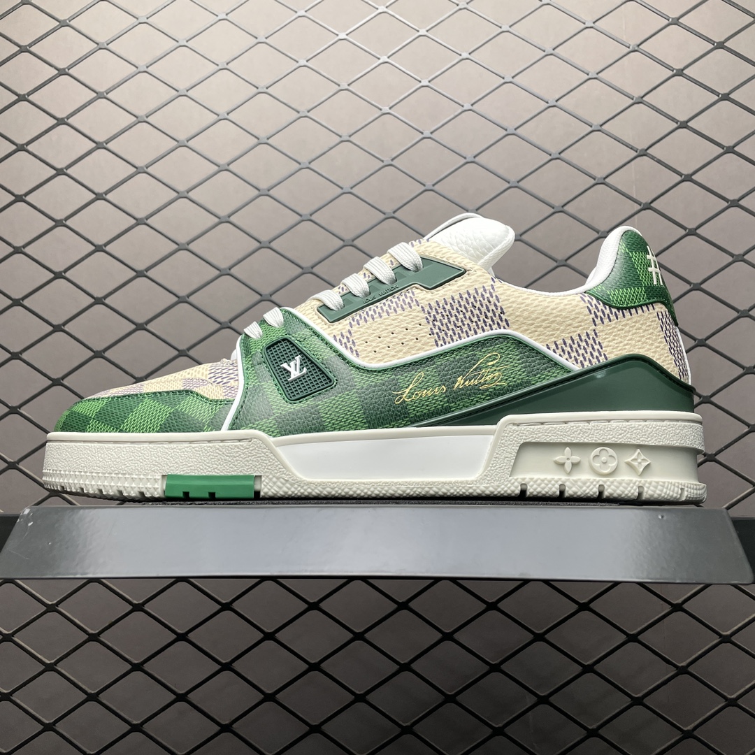 Replica Louis Vuitton Shoe Louis Vuitton LV Trainer size 35-46a