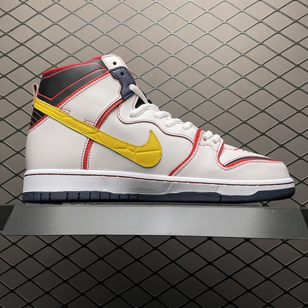 Replica Nike Dunk SB Shoe Gundamx Nike Dunk High Project Unicorn-RX-0SwooshDH7717-100 36_01851