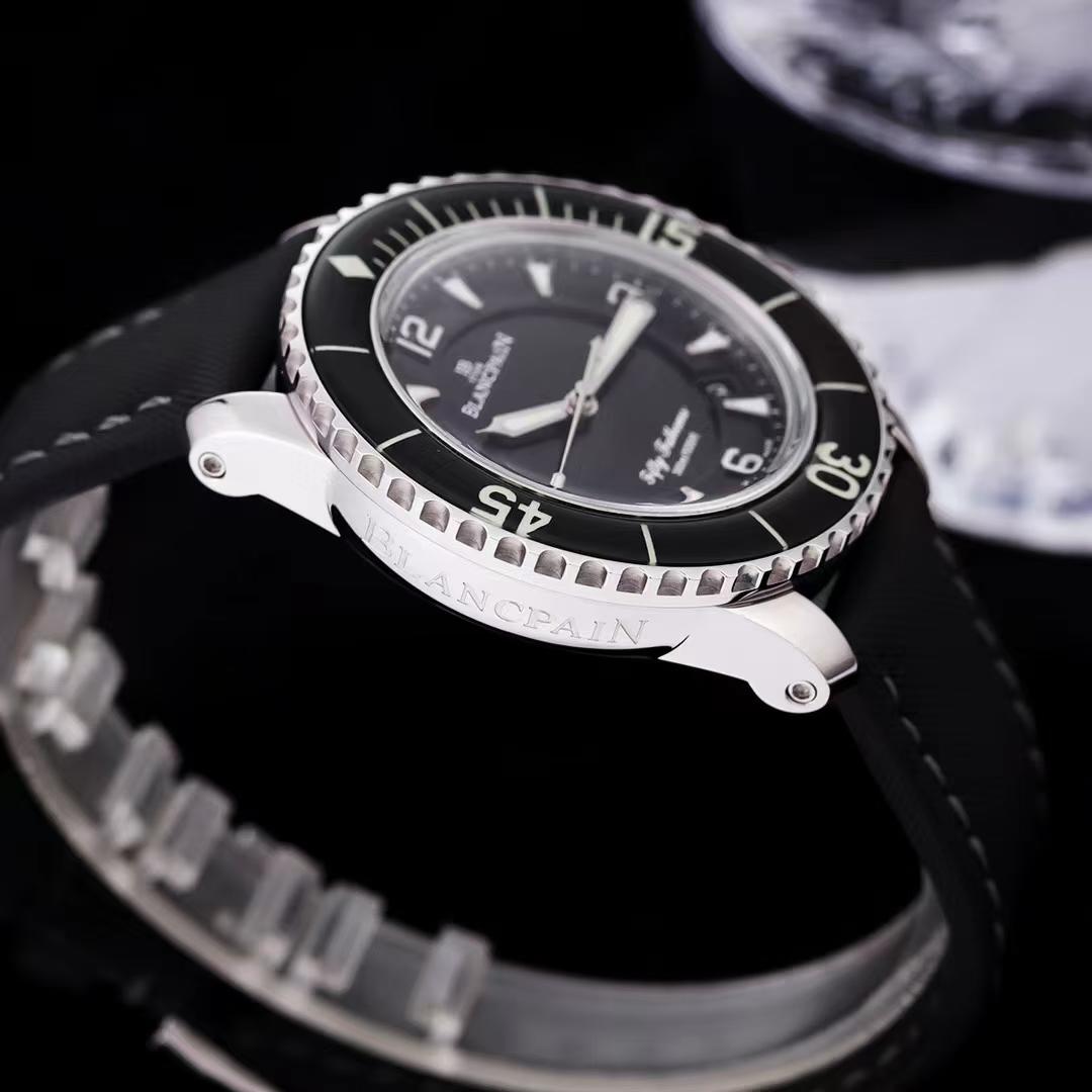 Replica Blancpain 904l Stainless Steel Automatic Machine 9015 Japanese movement Watch 45MM