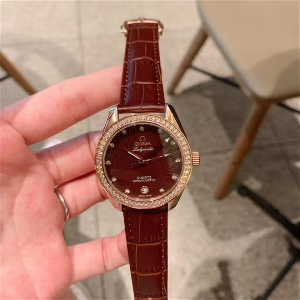 Replica OMEGA Constellation 904l Stainless Steel Quartz Watch 37MM