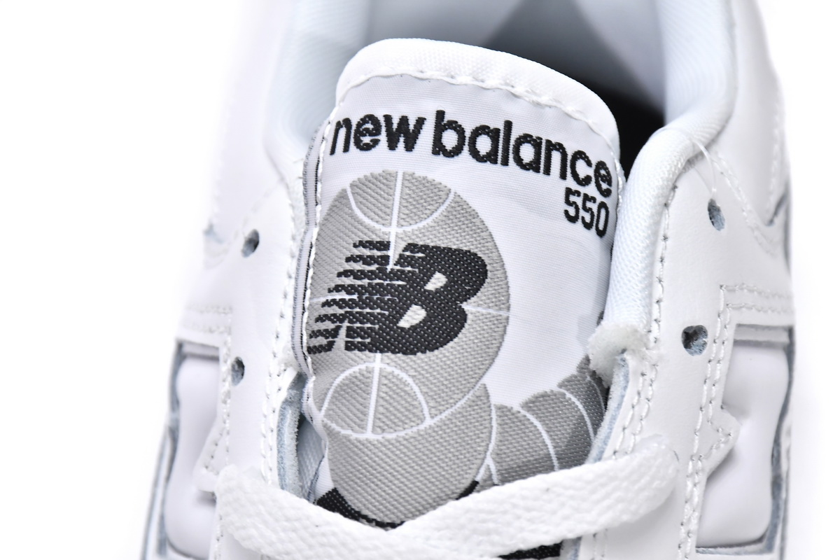 Replica New Balance Shoe BB550PB1 New Balance 550 White Grey