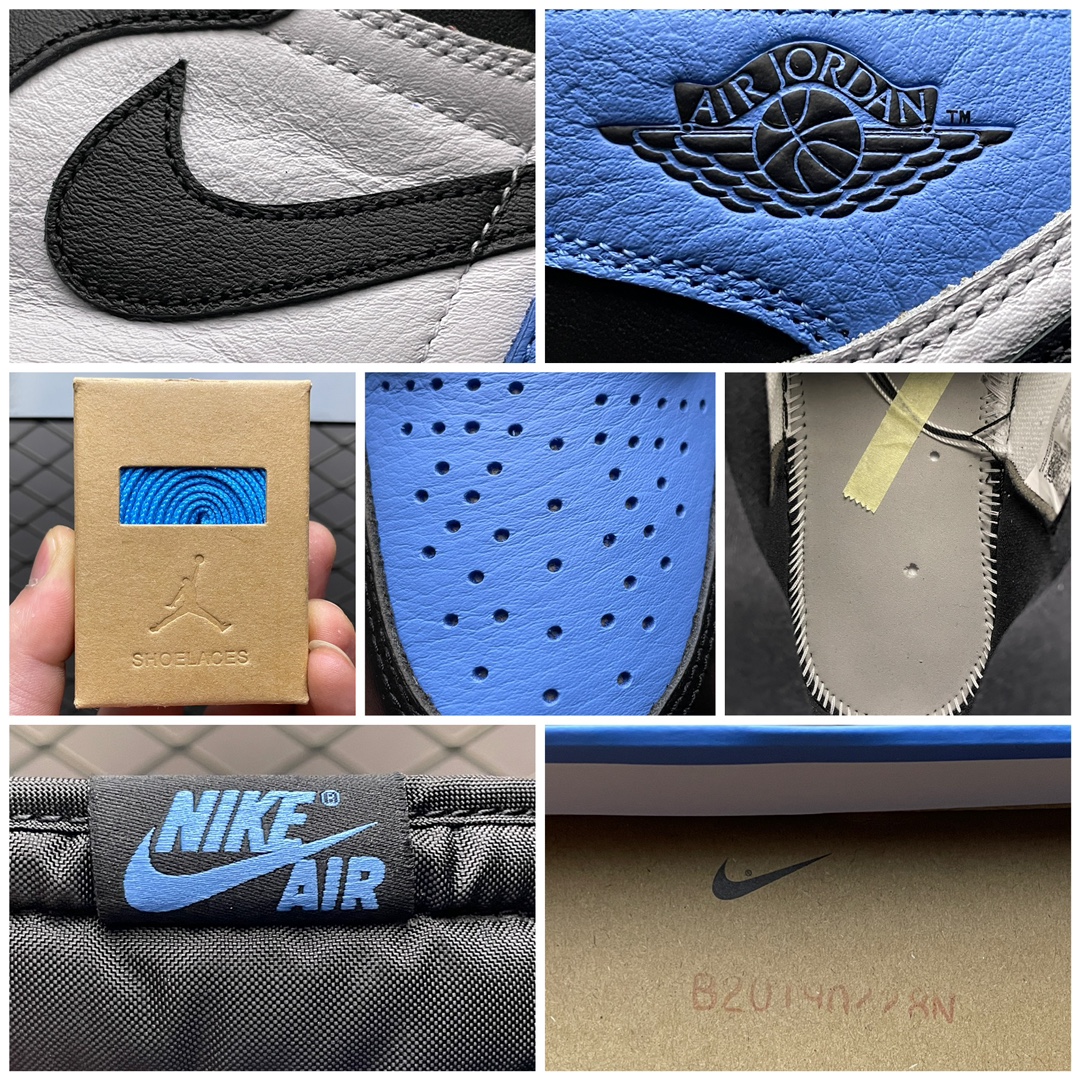 Replica Air Jordan Shoe Air Jordan 1 University Blue DZ5485-400 SIZE 40.5-47.5