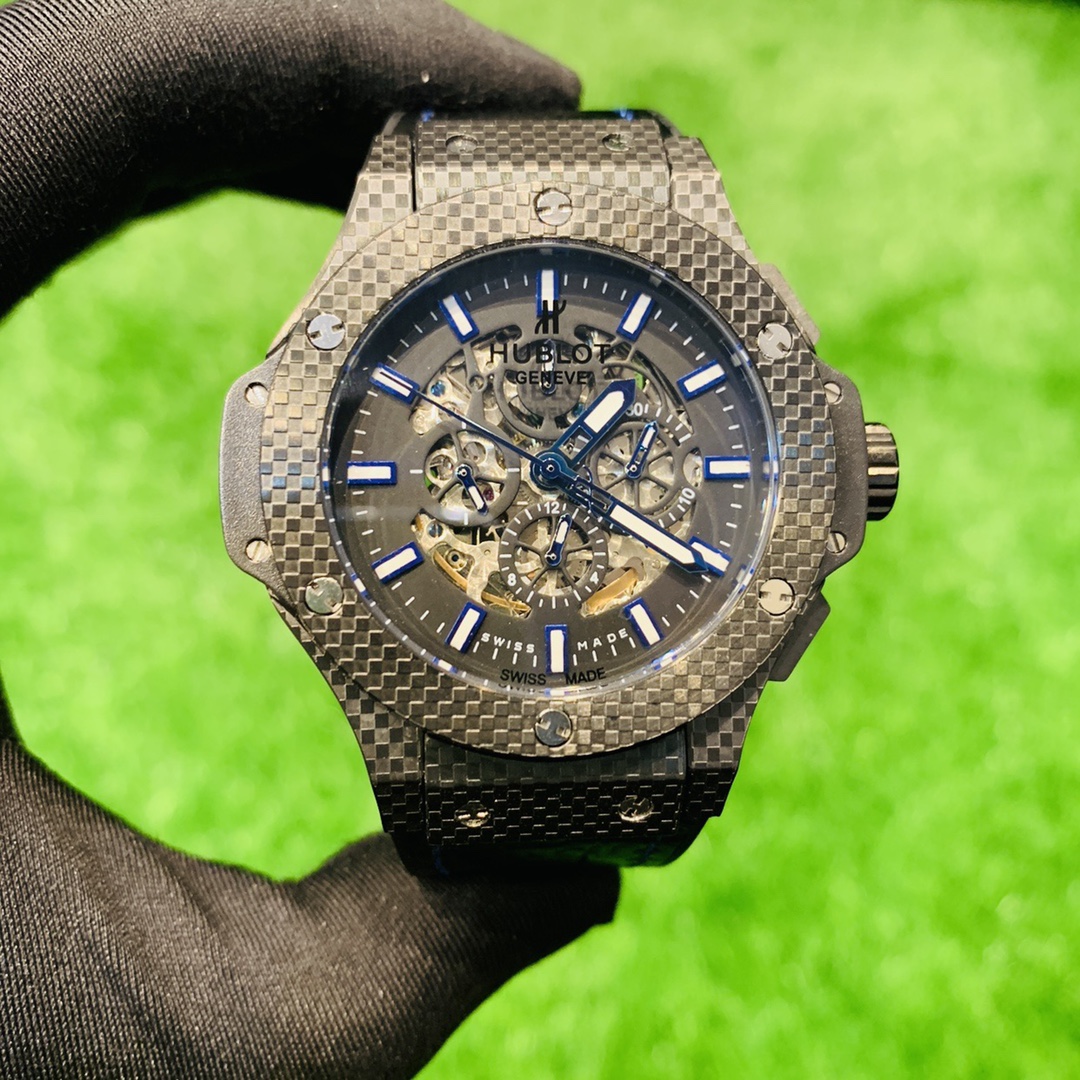 Replica Hublot 904l Stainless Steel Automatic Mechanical Watch 43MM