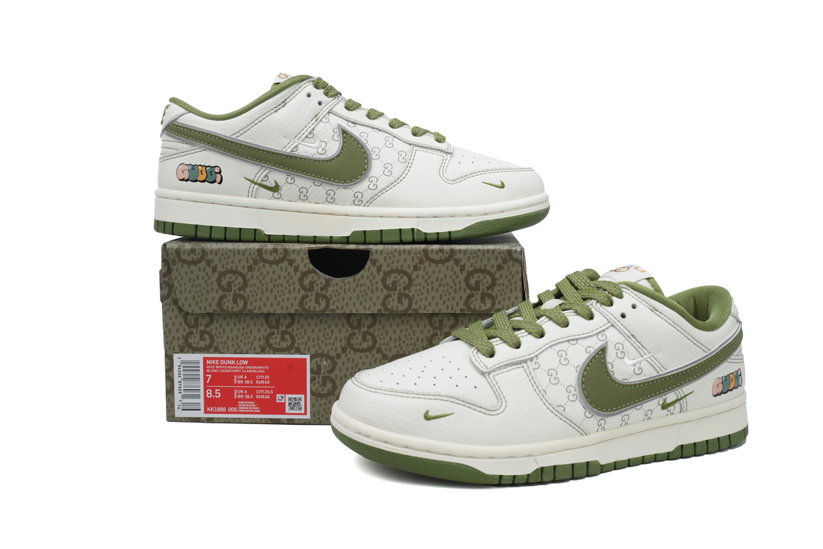Replica GUCCI Shoe Gucci Dunk KK1888-006 Nike Dunk Low