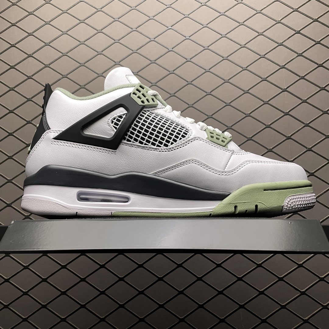 Replica Air Jordan Shoe Air Jordan 4 Oli Green AQ9129-129 Z Size 40-47.5