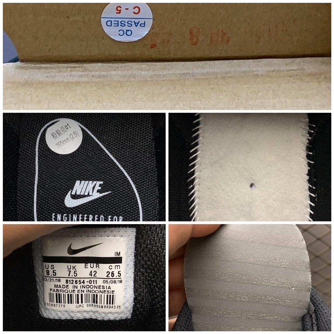 Replica Nike Shoe Nike Tunjun 812654-011 36-44.5