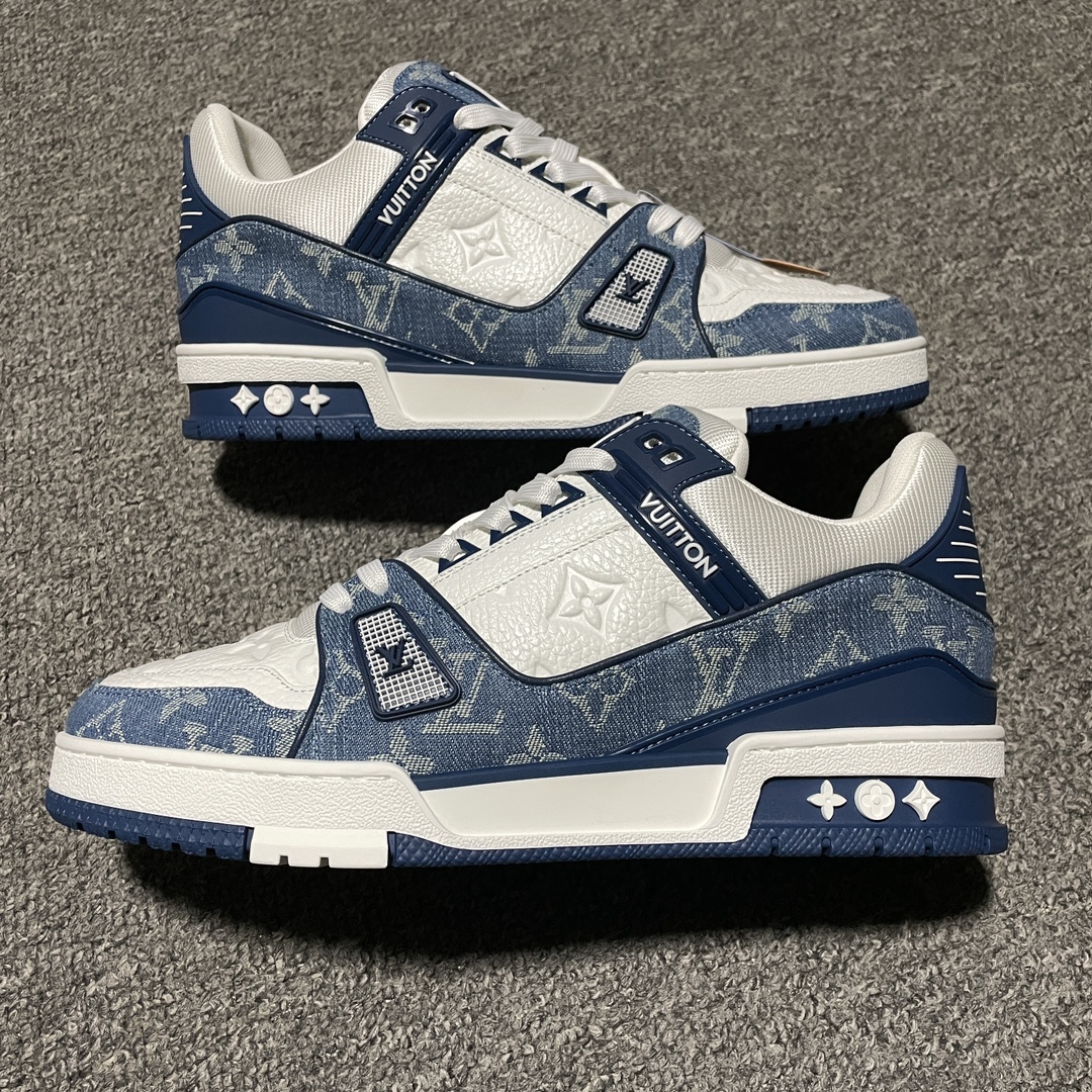 Replica Louis Vuitton Shoe Louis Vuitton LV Trainer Size 38-46H