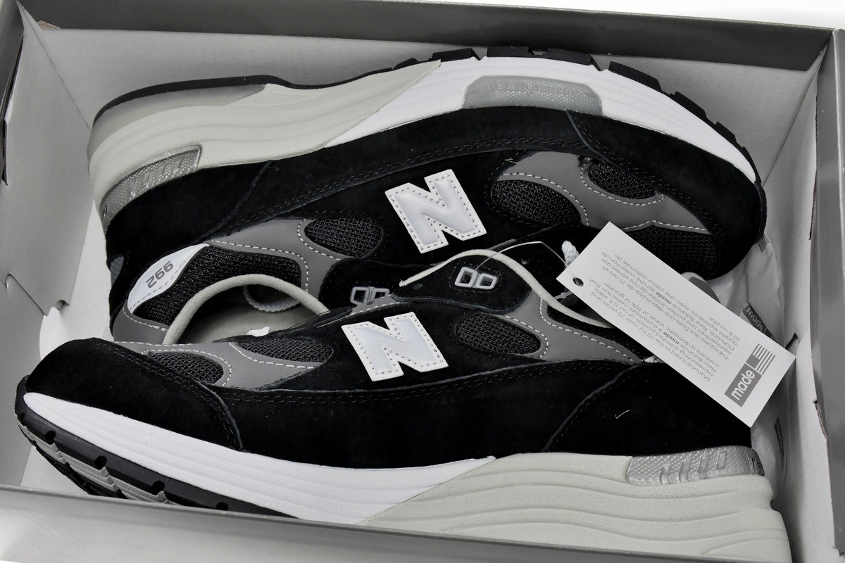 Replica New Balance Shoe M992EB New Balance 992 Black Ash